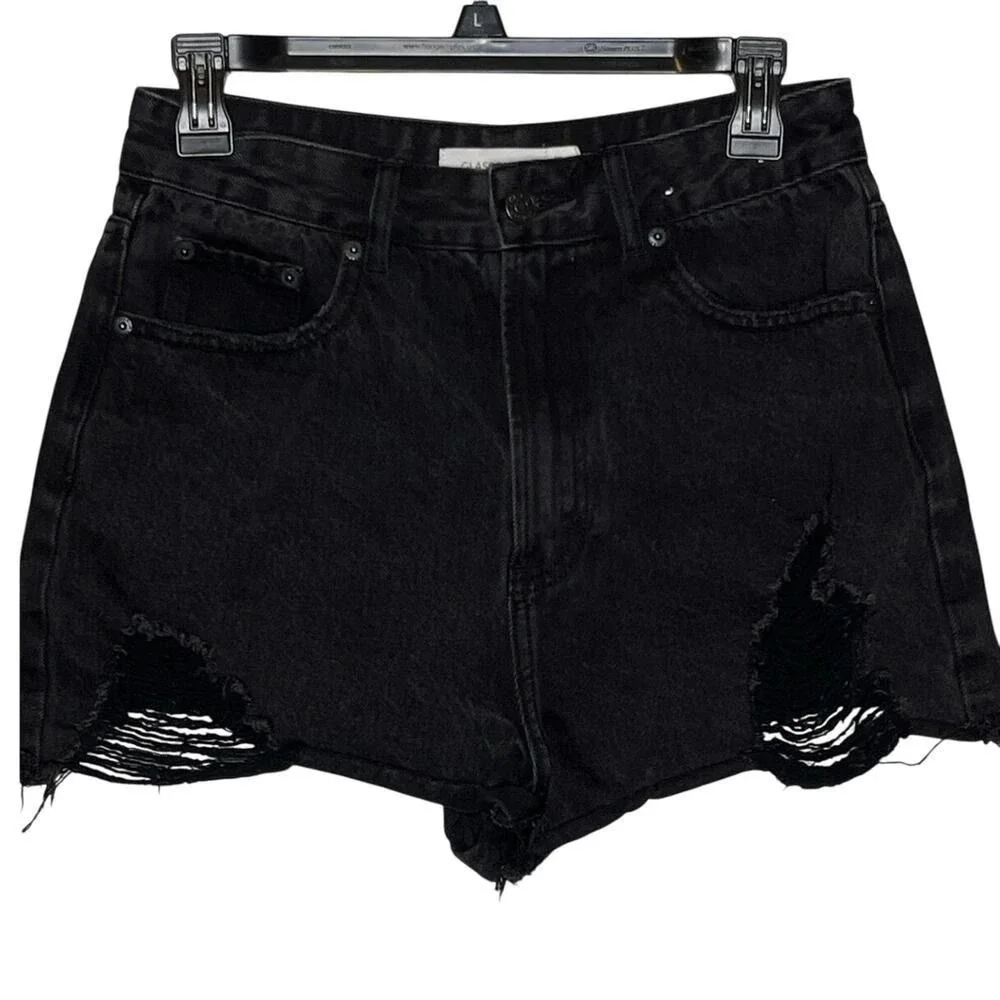 Glassons black distressed